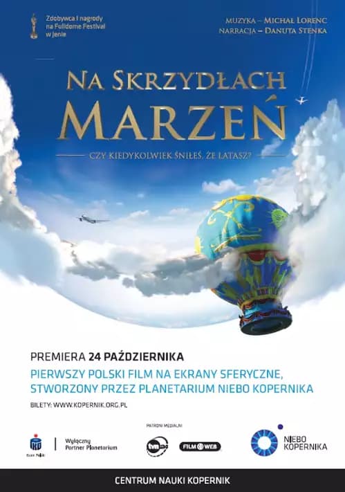 Plakat filmu: Na skrzydłach marzeń