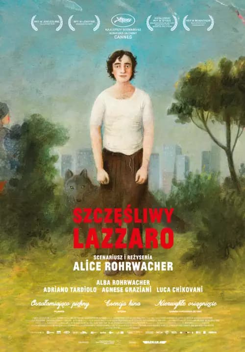 Plakat filmu: Szczęśliwy Lazzaro