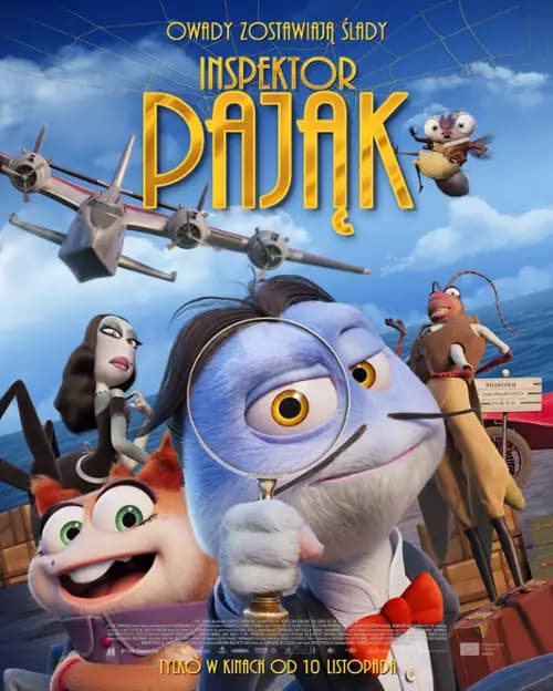 Plakat filmu: Inspektor Pająk