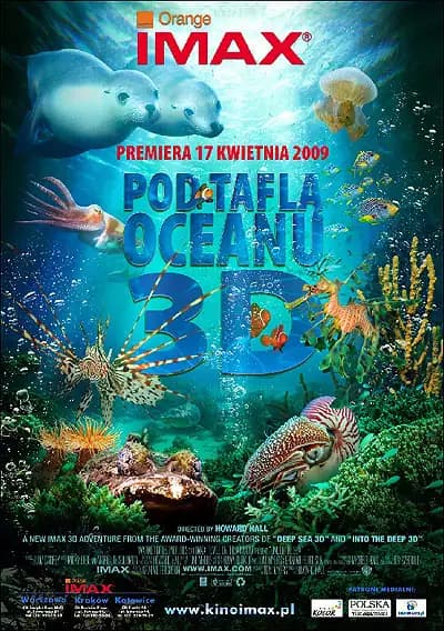 Plakat filmu: Pod taflą oceanu 3D