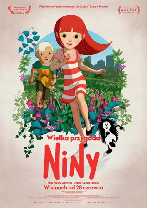 Plakat filmu: Wielka przygoda Niny