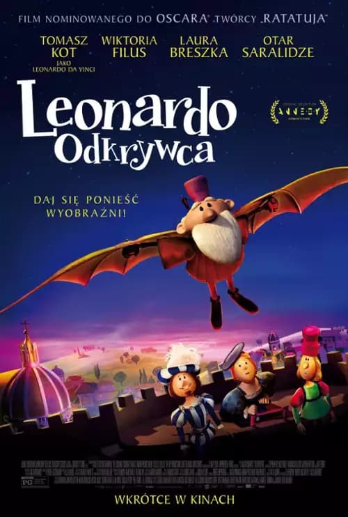 Plakat filmu: Leonardo. Odkrywca