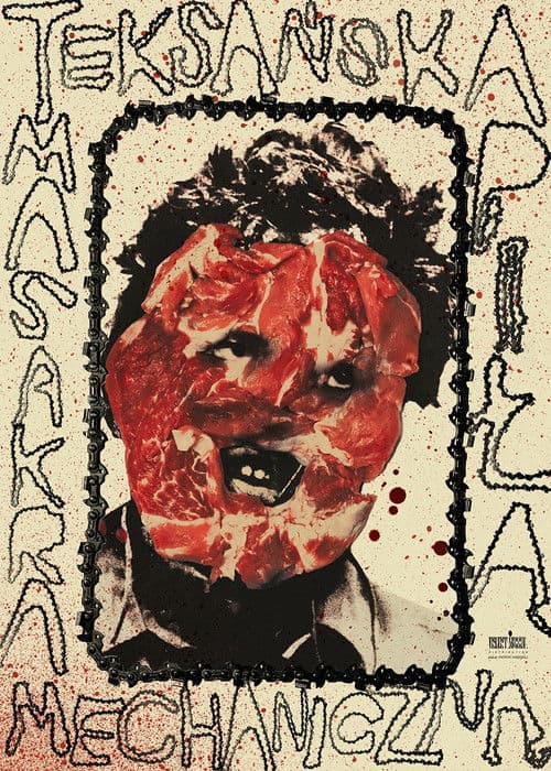 Plakat filmu: Teksańska masakra piłą mechaniczną