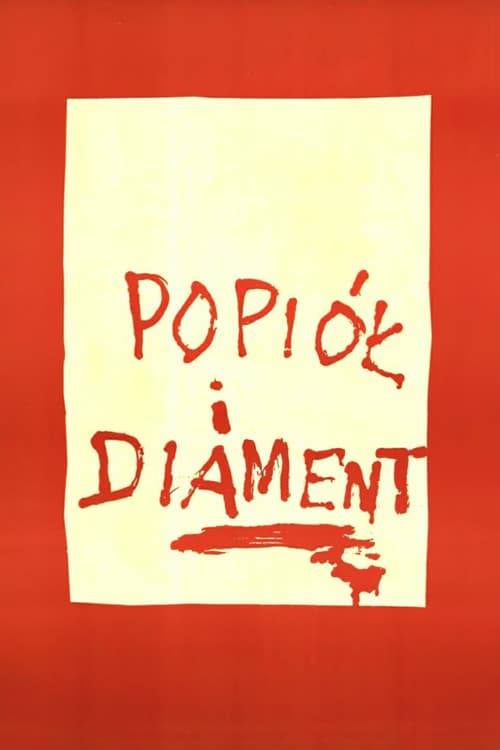 Plakat filmu: Popiół i diament