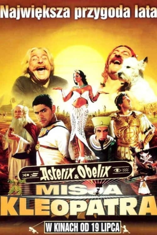 Plakat filmu: Asteriks i Obeliks: Misja Kleopatra