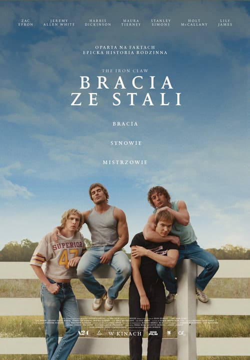 Plakat filmu: Bracia ze stali