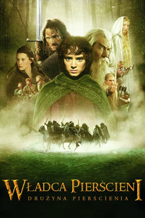 Plakat filmu: Władca Pierścieni: Drużyna Pierścienia