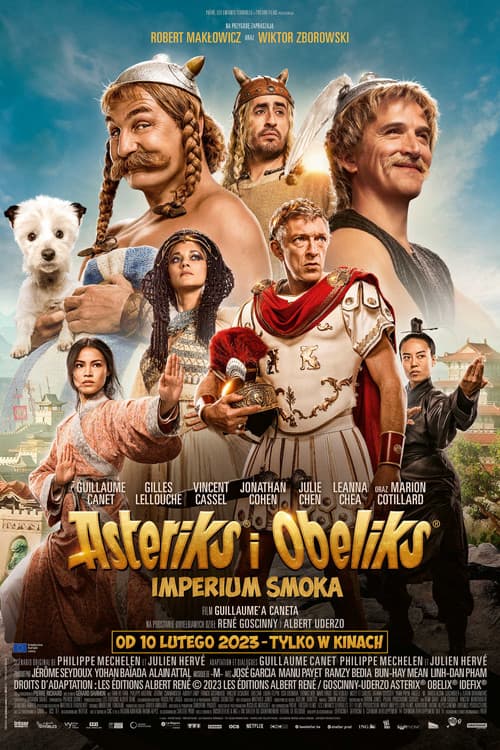 Plakat filmu: Asteriks i Obeliks: Imperium Smoka