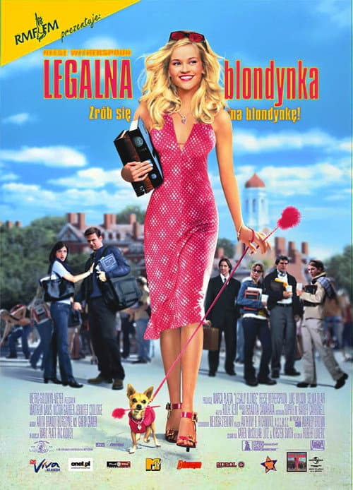 Plakat filmu: Legalna blondynka
