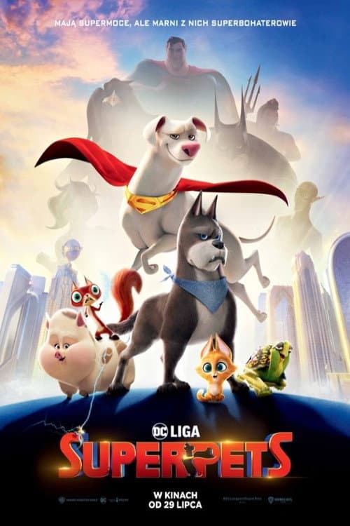 Plakat filmu: DC Liga Super-Pets