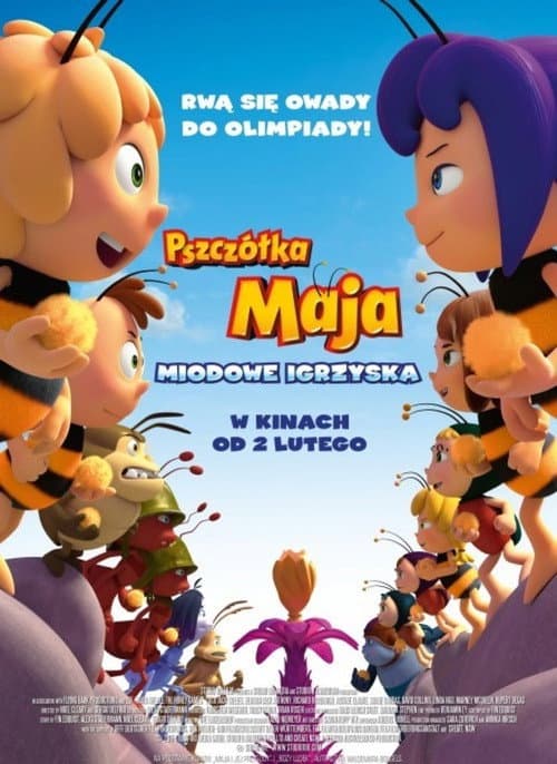 Plakat filmu: Pszczółka Maja: Miodowe igrzyska