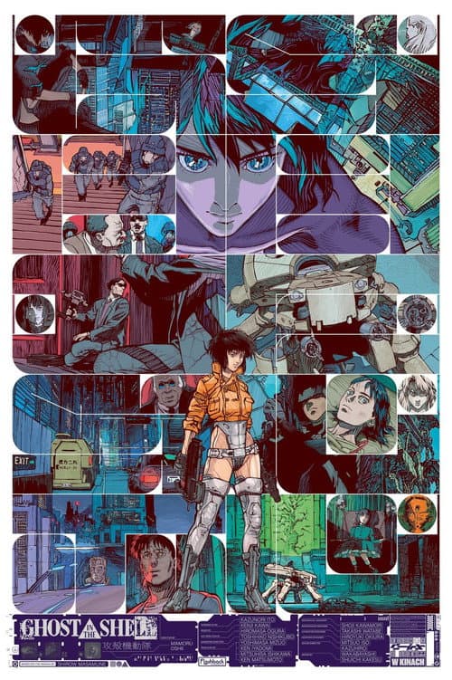 Plakat filmu: Ghost in the Shell