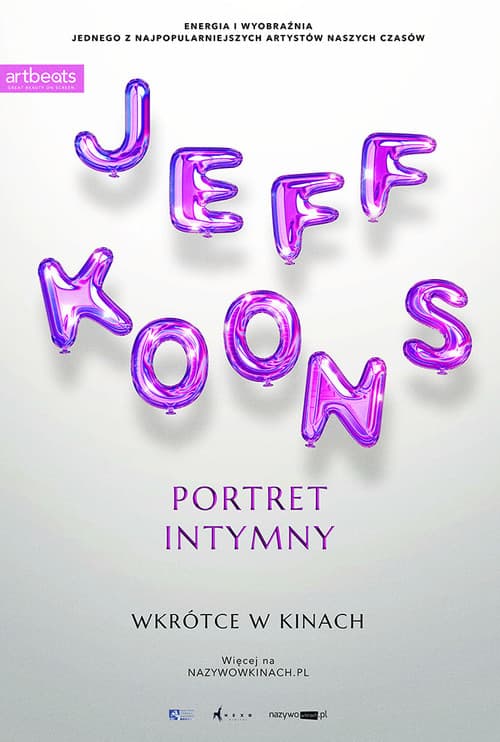 Plakat filmu: Jeff Koons. Portret intymny