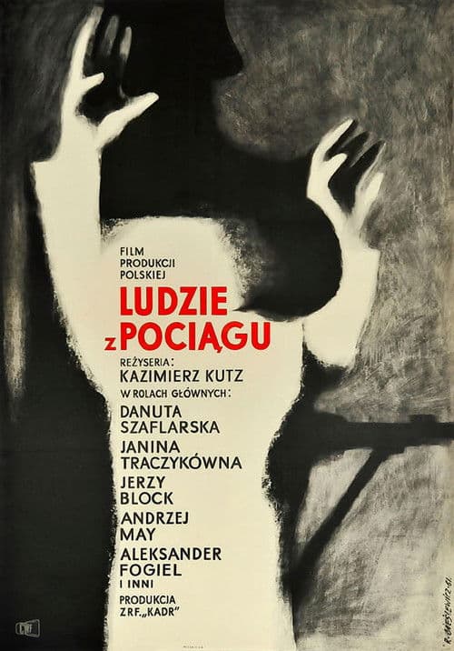 Plakat filmu: Ludzie z pociągu