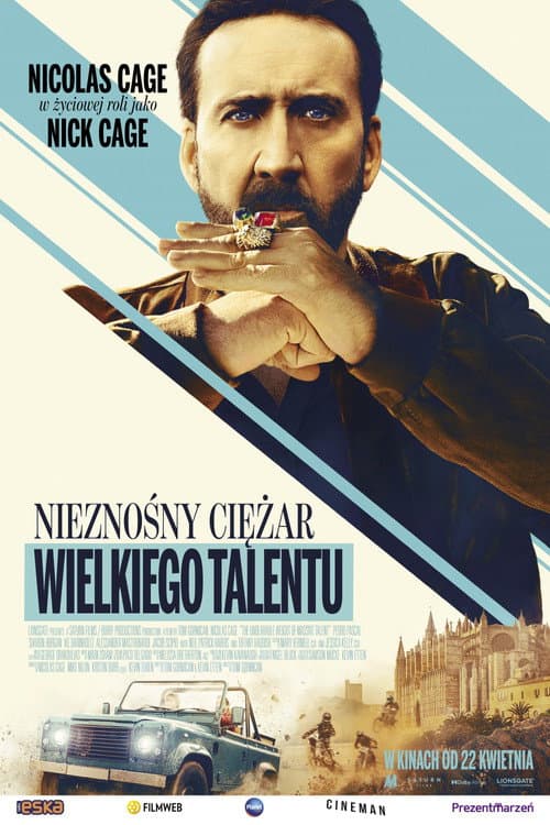 Plakat filmu: Nieznośny ciężar wielkiego talentu