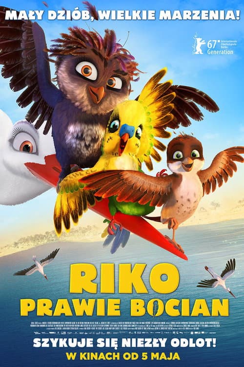 Plakat filmu: Riko prawie bocian