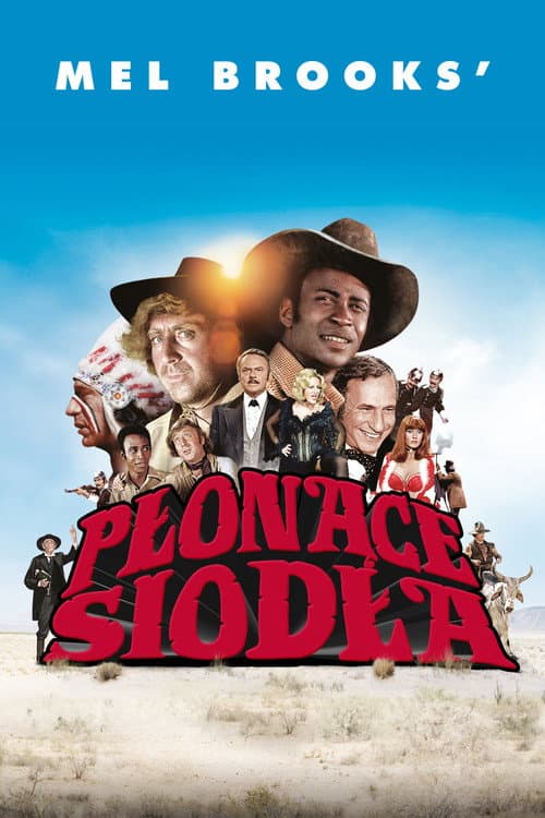 Plakat filmu: Płonące siodła