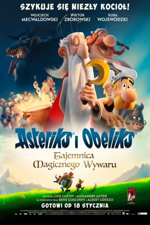 Plakat filmu: Asteriks i Obeliks: Tajemnica magicznego wywaru