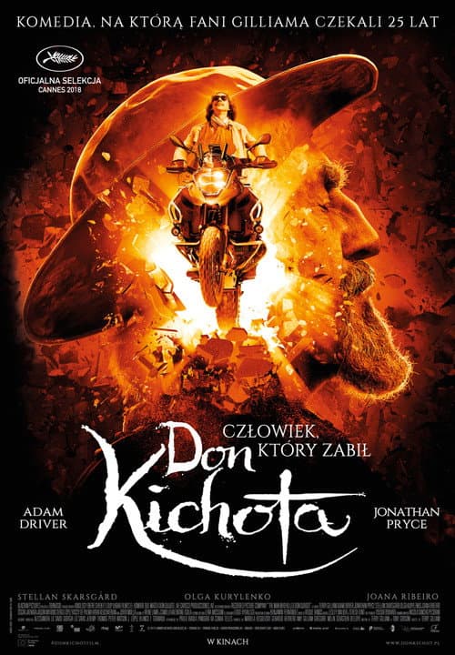 Plakat filmu: Człowiek, który zabił Don Kichota