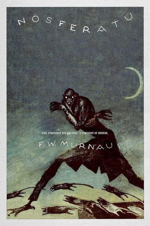 Plakat filmu: Nosferatu. Symfonia grozy