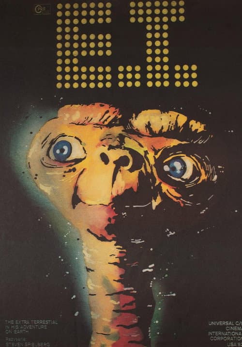 Plakat filmu: E.T.