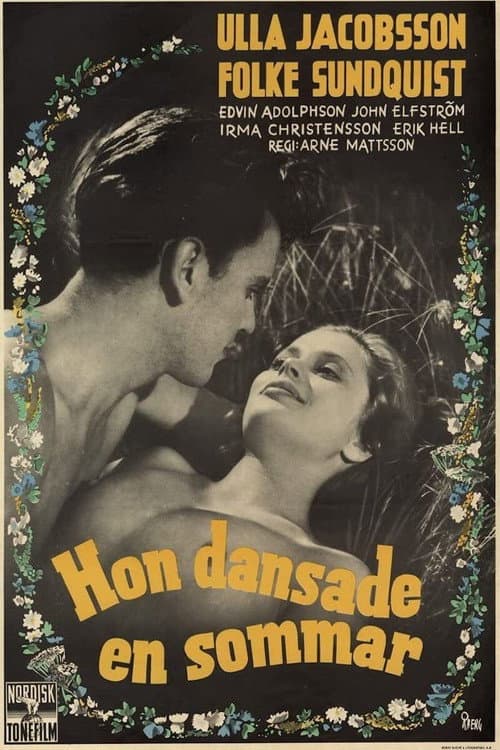 Plakat filmu: Hon dansade en sommar